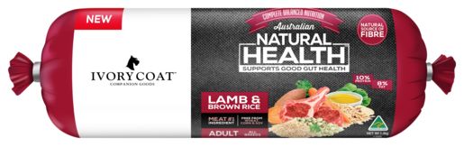 Ivory Coat Lamb & Brown Rice Chilled Dog Roll 1.4kg