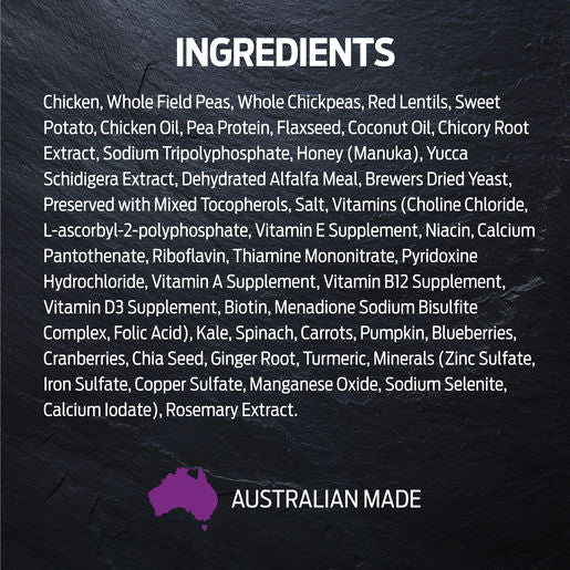 Billy + Margot Chicken + Superfood Blend Dry Adult Dog Food 9kg