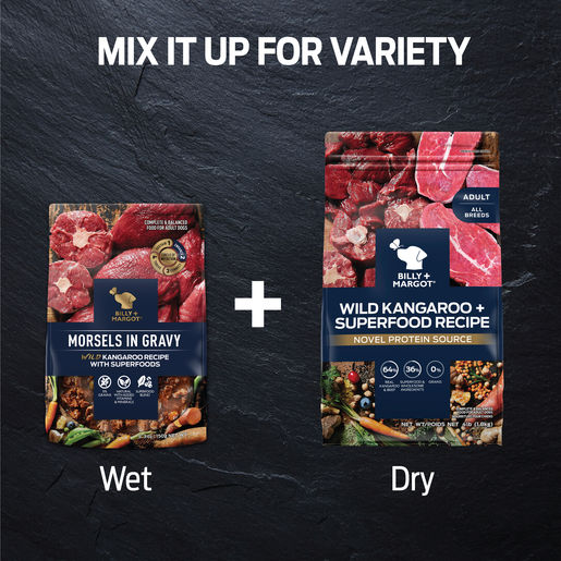 Billy + Margot Wild Kangaroo + Superfood Blend Dry Adult Dog Food 1.8kg