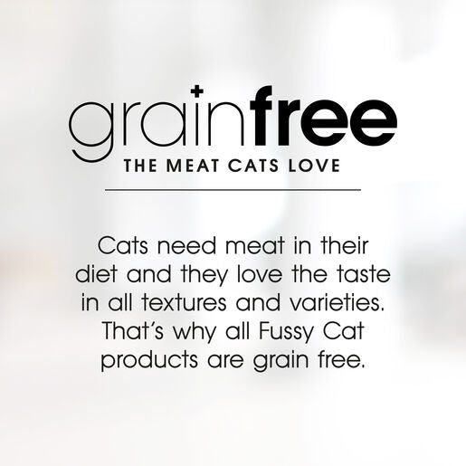 Fussy Cat Grain Free with Beef, Kangaroo with Sweet Potato Dry Cat Food 500g