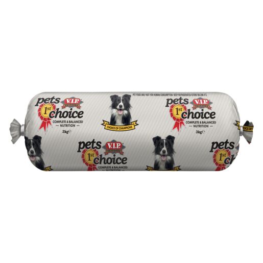 V.I.P Petfoods Pets 1st Choice Adult Chilled Dog Roll 3kg