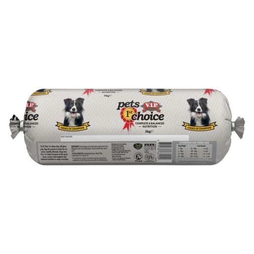 V.I.P Petfoods Pets 1st Choice Adult Chilled Dog Roll 3kg