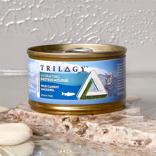Trilogy™ Hydrating Protein Mousse Adult Wet Cat Food Wild Caught Mackerel 85g