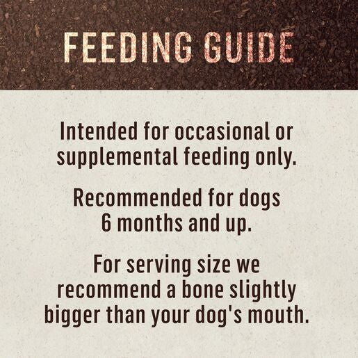 Doctor B’s BARF Kangaroo Retriever Bone Frozen Adult Dog Food 4pk