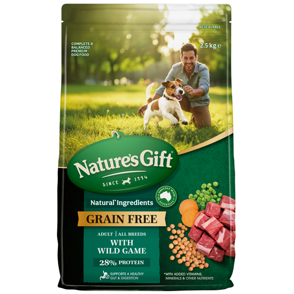 Nature's Gift with Wild Game Adult All Breeds 2.5kg
