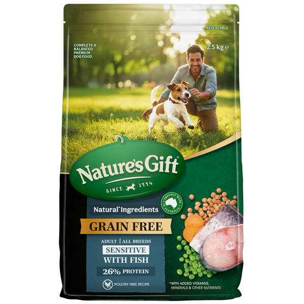 Nature's Gift Sensitive with Fish Adult All Breeds 2.5kg