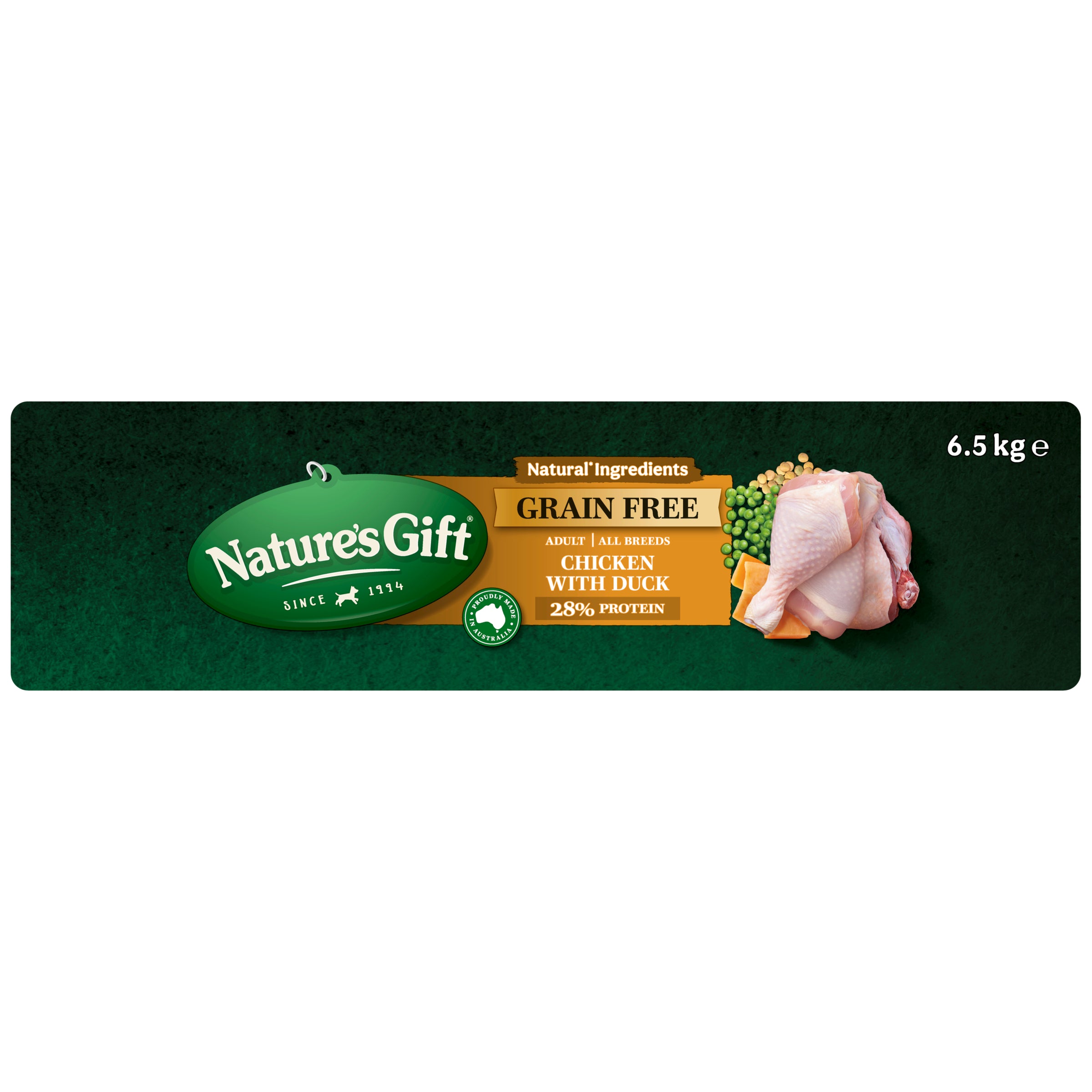 Nature's Gift Chicken with Duck Adult All Breeds 6.5kg