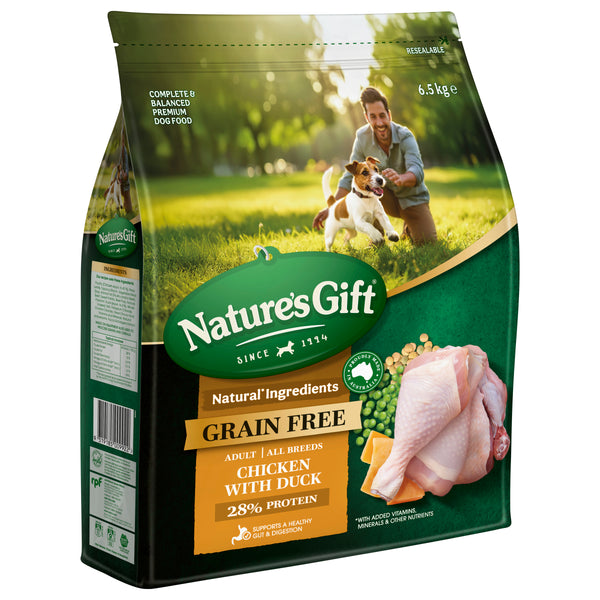 Nature's Gift Chicken with Duck Adult All Breeds 6.5kg