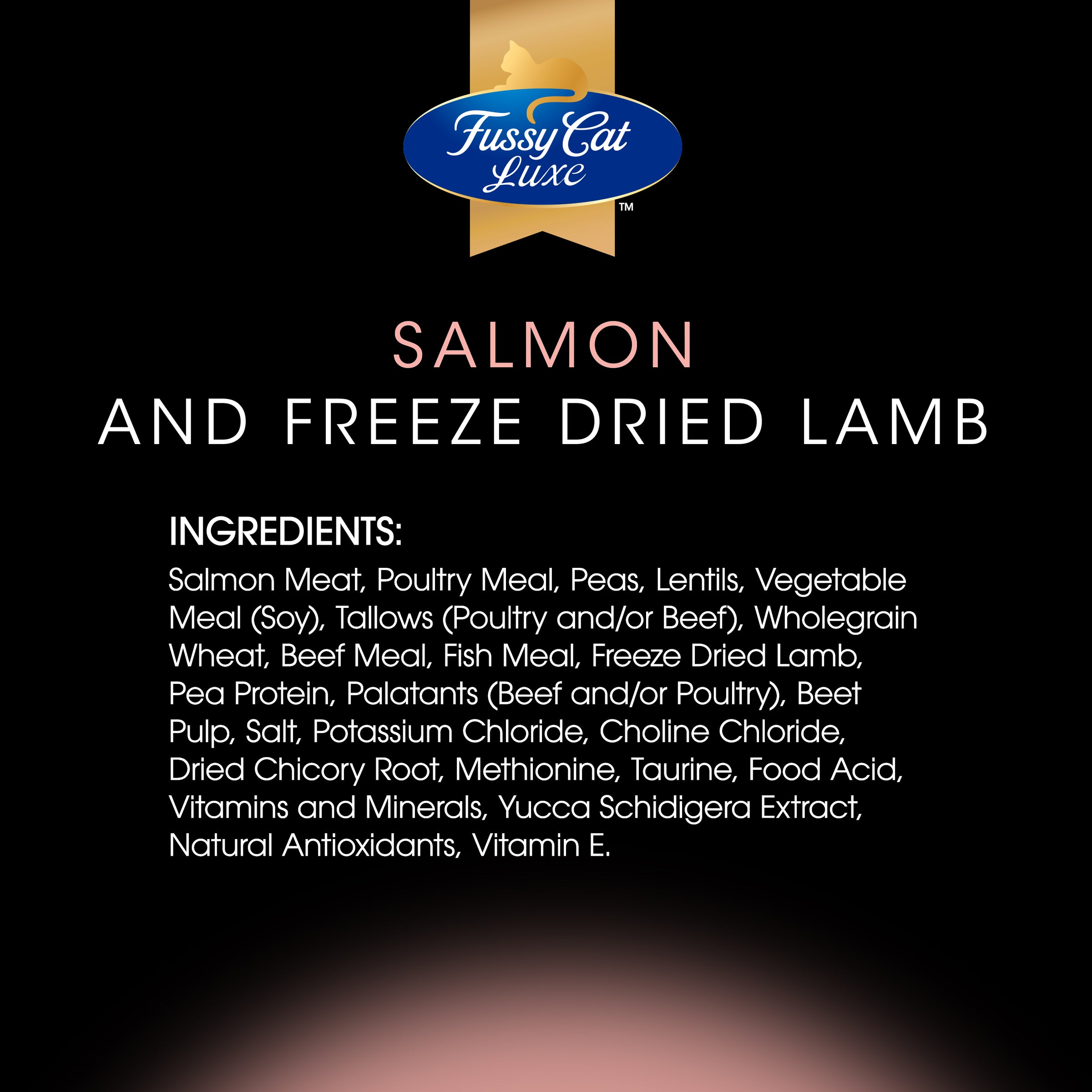 Fussy Cat Luxe Salmon and Freeze Dried Lamb 750g
