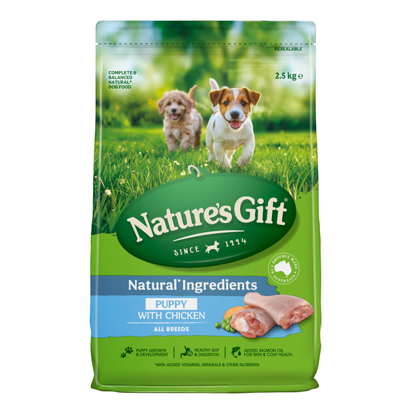 Nature's Gift Puppy Chicken Dry Dog Food 2.25kg