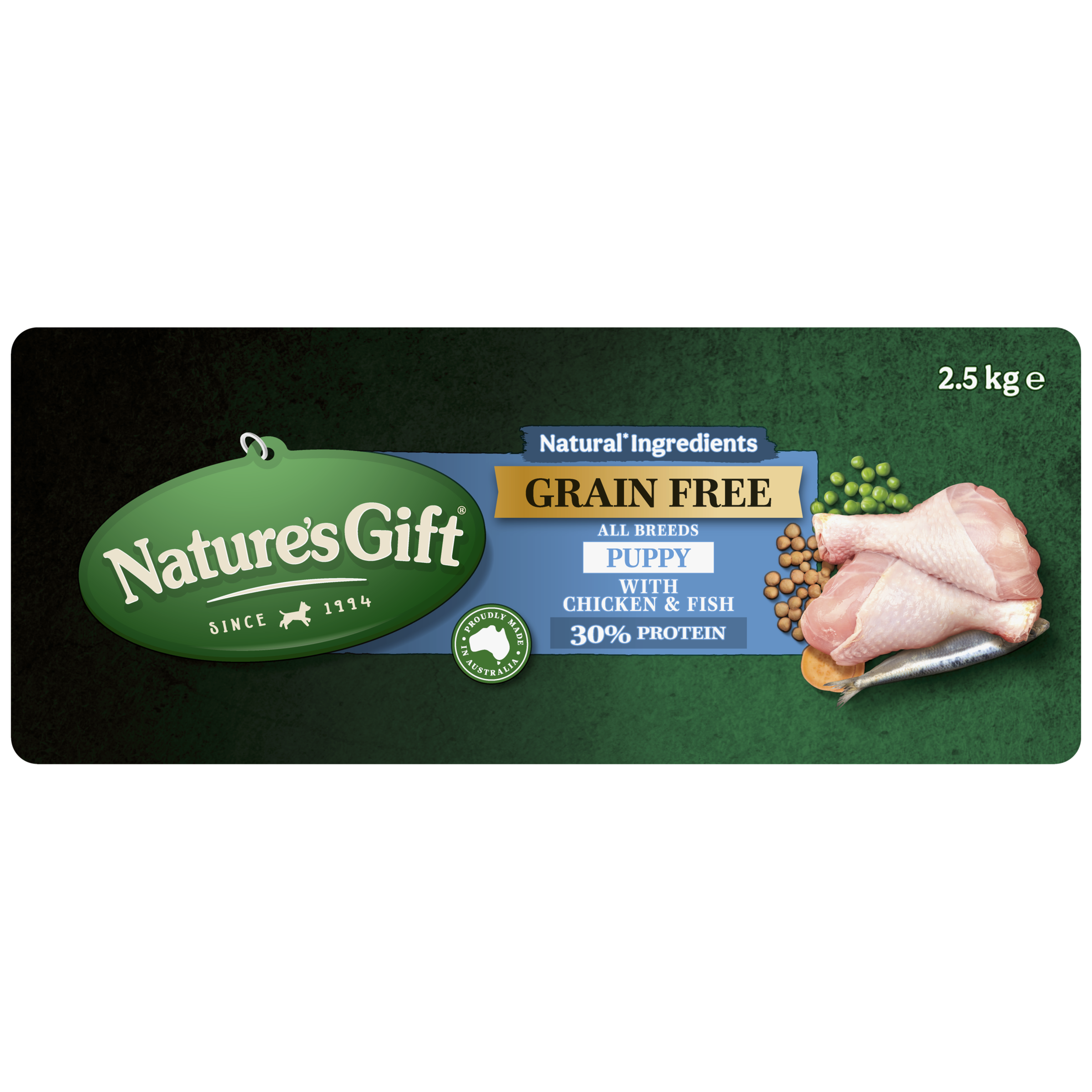 Nature's Gift Puppy with Chicken & Fish All Breeds 2.5kg
