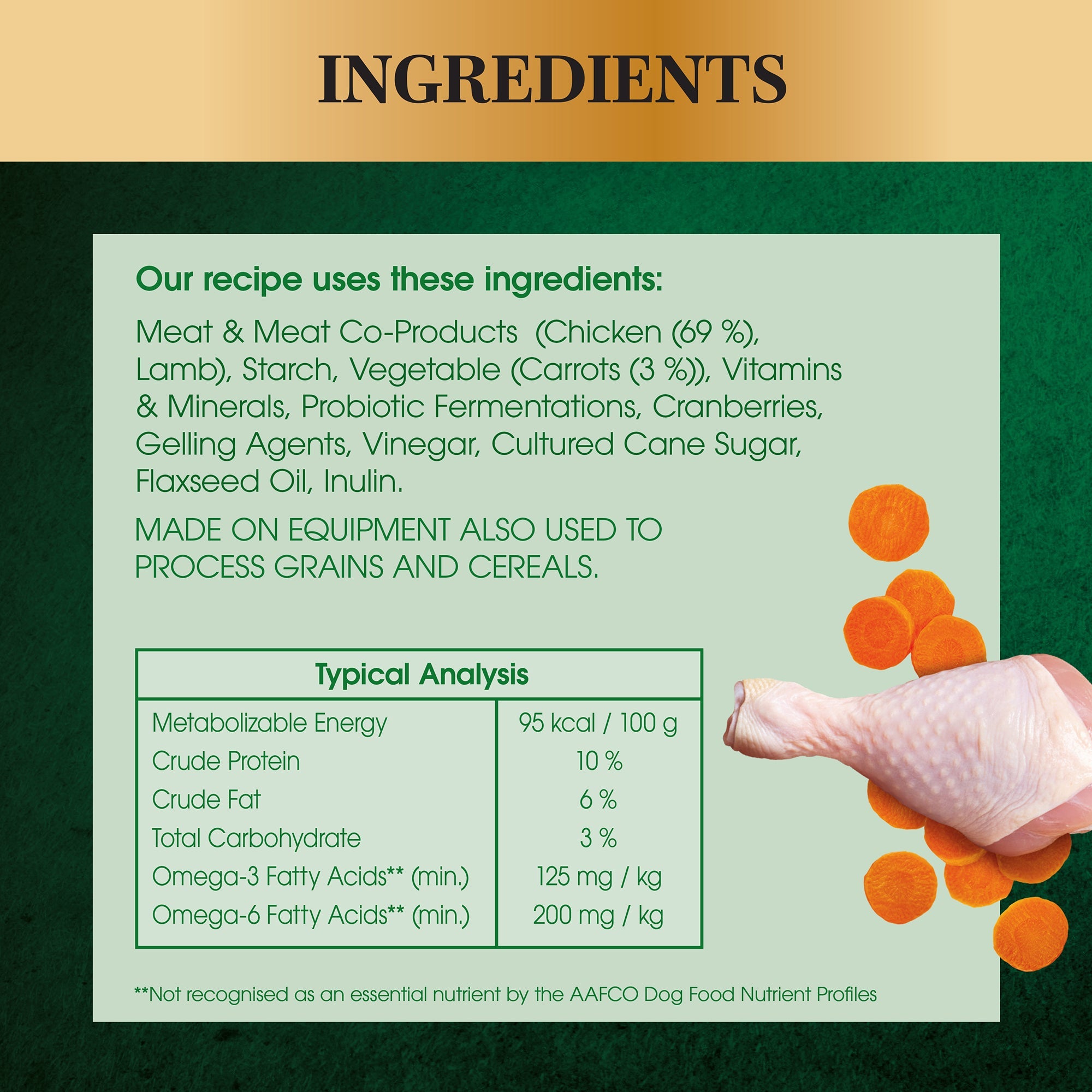 Nature's Gift Homestyle Shreds with Chicken & Carrots 250g